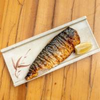 Saba Shio · Salted grilled mackerel.