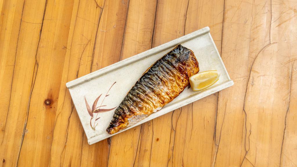 Saba Shio · Salted grilled mackerel.