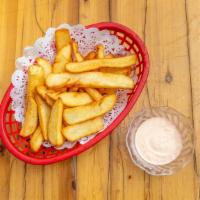 Mentai Potato · Taisho's famous and original spicy cod roe mayo dip and French fries.