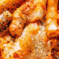 Ziti · Build your own pasta with your choice of sauce, toppings, and garnishes!