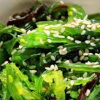 Seaweed Salad · Wakame, akatosaka, orgo seaweed, daikon, carrots, beets with sesame dressing