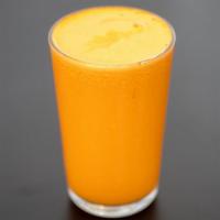 Ginger Vibez Juice · Carrot, cayenne pepper, ginger, lemon and orange.
