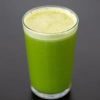 Green Vibez Juice · Green apple, celery, cucumber and spinach.
