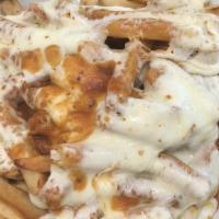 Disco French Fries  · Covered with mozzarella cheese and brown gravy.