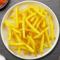 Crispy Fries  · (Vegetarian) Idaho potato fries cooked until golden brown and garnished with salt.