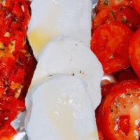 Mozzarella With Roasted Pepper & Tomato · 