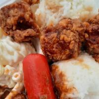 Garlic Chicken (Lunch & Dinner) · Popular.  crispy, boneless, garlic shoyu.