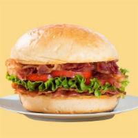 Bs10A. Blt Breakfast Sandwich · Beef bacon, lettuce and tomato served on your choice of bread. Cheese, veggies & additional ...