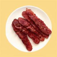 Side Of Turkey Bacon ( 5 Strips) · Crispy. Cooked just right.