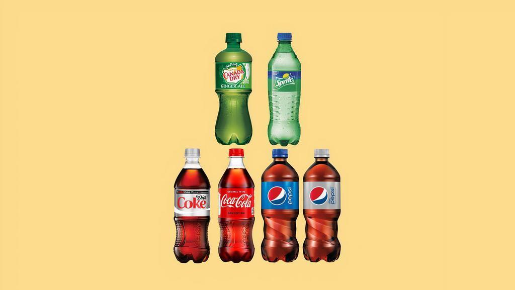 Assorted Sodas · Your choice of Coke, Pepsi, Sprite and more!