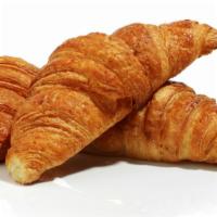 Croissant · Freshly baked Croissant with a flaky, buttery texture.