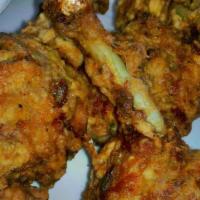 Spicy Chicken Wings · Spicy. Six pieces. Hot and spicy.