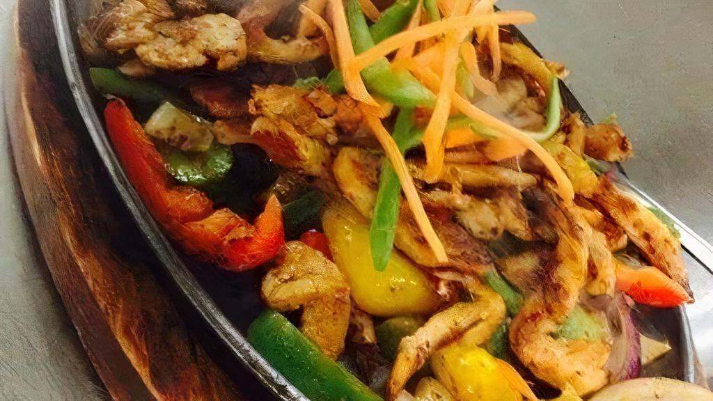 Sizzling Chicken · Spicy. Hot and spicy.