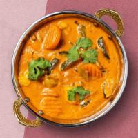 Curried Away · Chicken cooked with cream based sauce, cashew nuts, and almonds in a mild gravy. Served with...