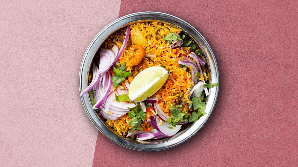 So Rice To Meet You · Tender lamb cooked with mild Indian spices and basmati rice.
