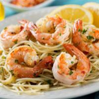 Shrimp Scampi  · Mouthwatering shrimp with lemon & garlic sauce.