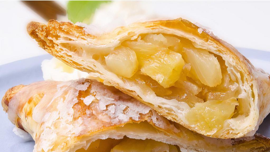 Apple Turnover · Sweet apples in buttery crust.