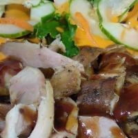 Jerk Chicken Salad · with Ranch or Italian dressing.