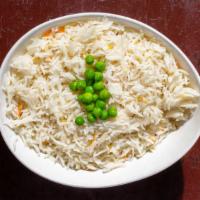 Peas Pulao · Basmati rice with peas