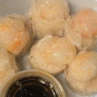 King Shrimp Shumai · Steamed shrimp dumpling.