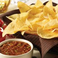 Salsa · One pint of daily hand roasted salsa. Served with Homemade chips.