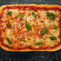 Say Cheese! Sicilian Pizza · This 14' rectangle Sicilian pizza uses different irresistable cheeses, a homemade tomato sau...