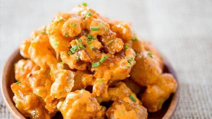 Boom Boom Shrimp · Crispy fried shrimp with Boom Boom sauce