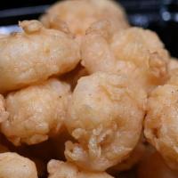 Popcorn Shrimp · Perfect little bite-size,crispy and flavorful shrimp.
