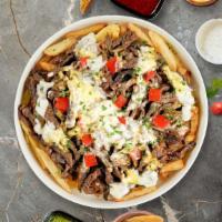 Philly Willy Loaded Fries · Steak, caramelized onions, bell peppers, and melted cheese topped on Idaho potato fries.