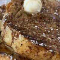 French Toast · Enjoy delicious French Toast with melted butter and Savory Maple Syrup. Its the taste everyo...