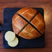 Sourdough Bread · Vermont butter and sea salt.