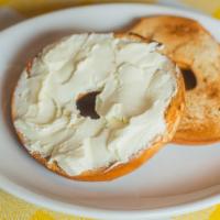 Bagel & Cream Cheese · Plain bagel