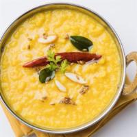 Achari Dal · Yellow lentils mixed with famous panchratna Achar.