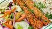 Chicken Adana Kebab · Chopped and grilled on skewers ground chicken flavored with red bell peppers, gently spiced ...