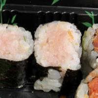 Sushi Lunch Special · Five pieces of sushi and California roll. Served with soup and salad.