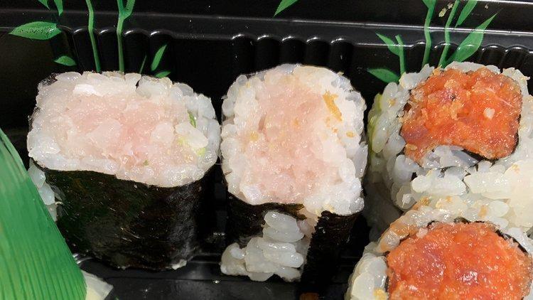 Sushi Lunch Special · Five pieces of sushi and California roll. Served with soup and salad.
