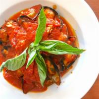 Mussels Marinara · Muscles in our traditional marinara sauce. Served with your option of spaghetti or penne