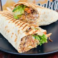 Mix Standart(10Inch) Shawarma · Pork  and chicken meat roasted on a slowly turning grill,cut into slices with onion,lettuce,...