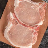 Center Cut Pork Chops · One inch thick. 12-16 ounce average.