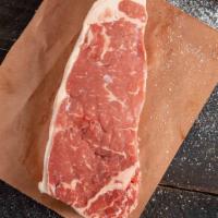 New York Strip Steak · 16 ounce cut.