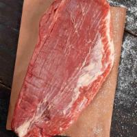 Flank Steak · 16-18 ounce cut.