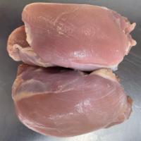 Boneless Chicken Thighs · One pound bag.