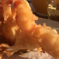 Shrimp Tempura · Lightly battered deep fried shrimp.