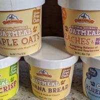 Gourmet Oatmeal Cup · Super premium oatmeal in assorted varieties that is Gluten-Free, Non-GMO and Kosher!  Served...