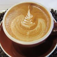 Cappuccino (Hot Or Iced) · Made from our private label espresso with your choice of milk
(whole milk by default)