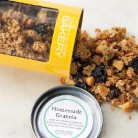 Homemade Granola · Our delicious homemade granola is lovingly made in small batches with toasted oats, whole ha...