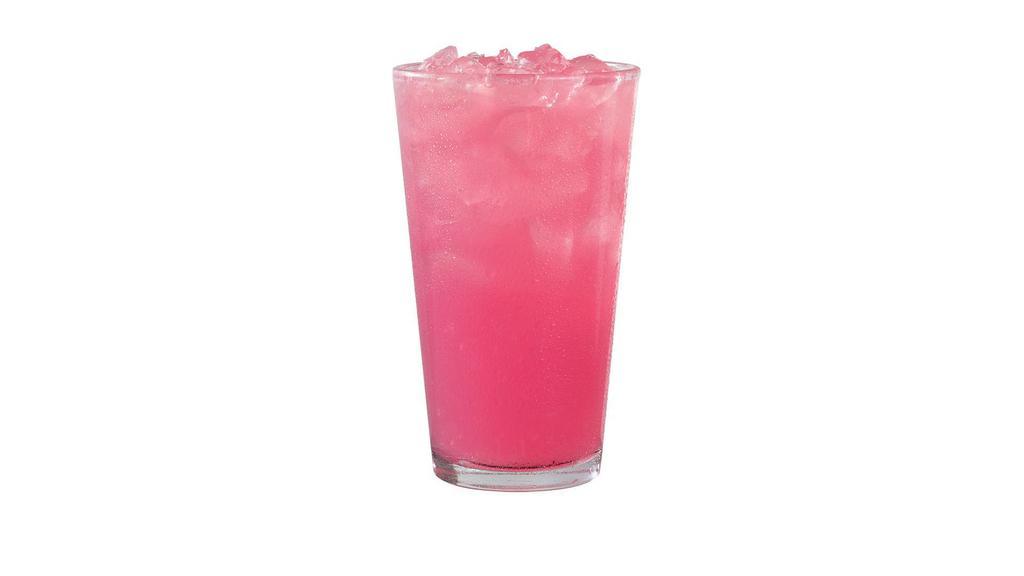 Tropical Berry Lemonade · Our all-natural lemonade mixed with beachy flavors like strawberries, dragon fruit and passion fruit.