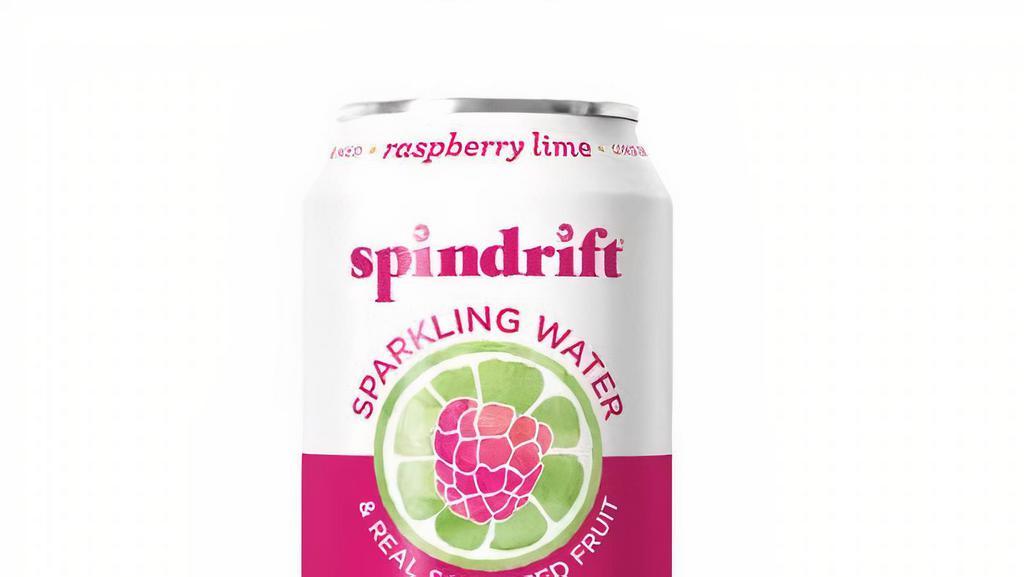 Raspberry Lime Sparkling Water Spindrift · 
