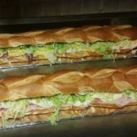 Turkey Supreme Wrap · Turkey and Swiss cheese with lettuce, tomato, and Russian dressing.