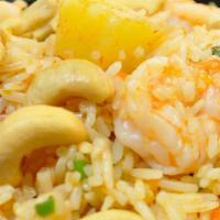 Pineapple Shrimp Fried Rice · Spicy.